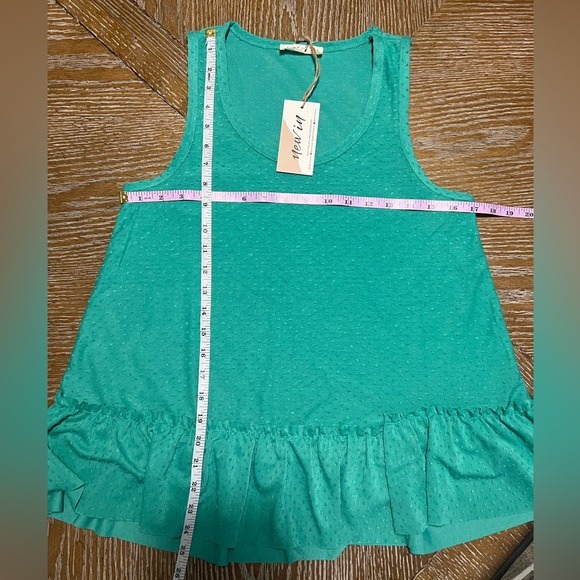 NWT New In|Green Tank Top|Size Small - Picture 6 of 6